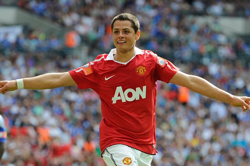 NIKE CHICHARITO MANCHESTER UNITED JERSEY DE CASA PARA NIÑOS 2010/11 3