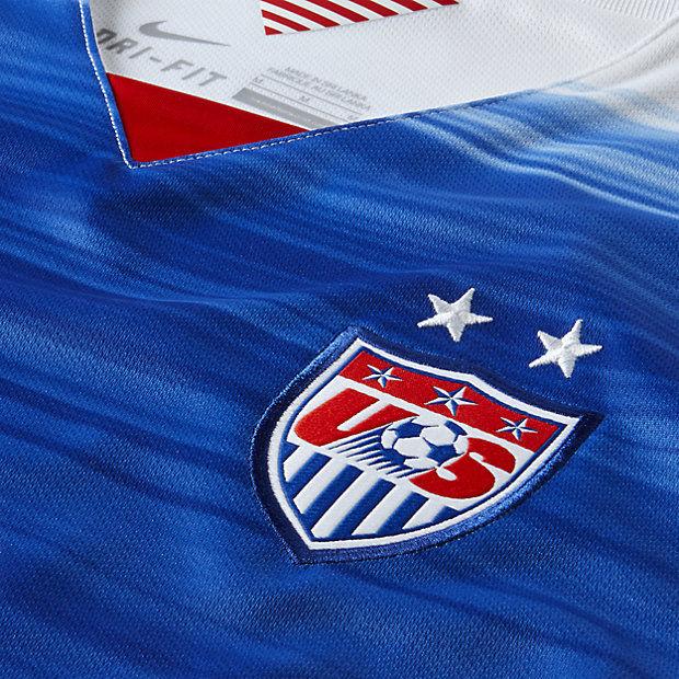 NIKE USA USWNT JERSEY DE VISITA PARA NIÑOS 2015/16 2