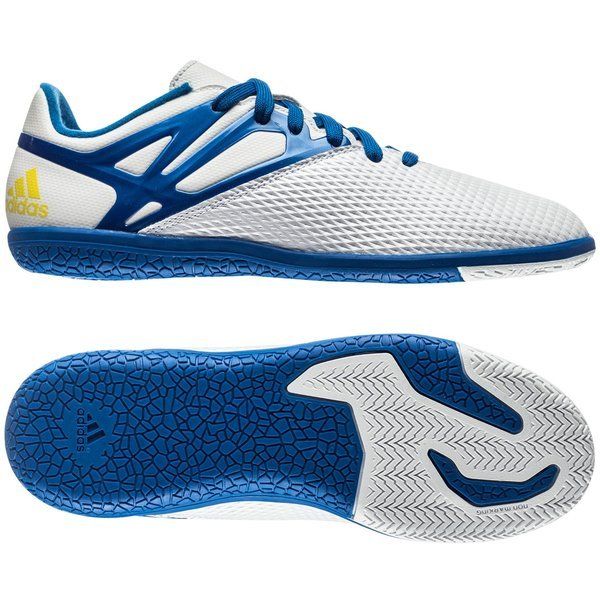 ADIDAS MESSI 15.3 IN ZAPATOS DE FUTBOL SALA PARA NIÑOS Blanco 1