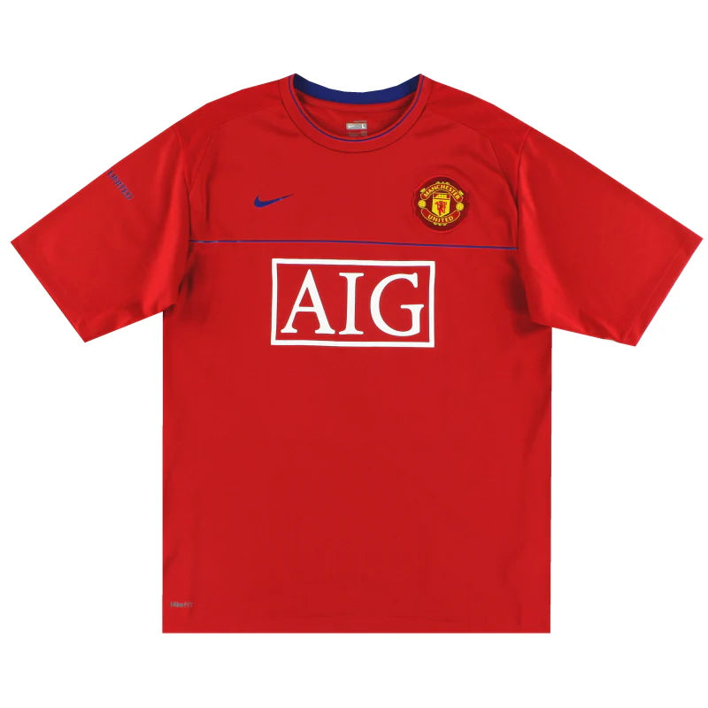 NIKE MANCHESTER UNITED JERSEY DE ENTRENAMIENTO 2007/08 3