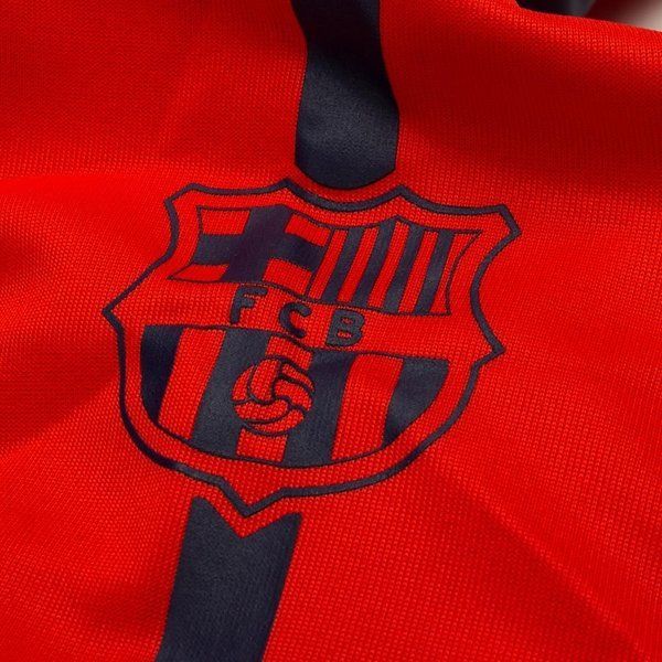 NIKE FC BARCELONA CHAMARRA DE PISTA PARA NIÑOS 2014/15 Carmesí Claro