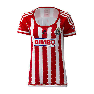 ADIDAS CHIVAS DEL GUADALAJARA JERSEY DE CASA PARA MUJER 2015/16 3