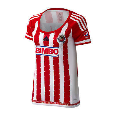 ADIDAS CHIVAS DEL GUADALAJARA JERSEY DE CASA PARA MUJER 2015/16 1