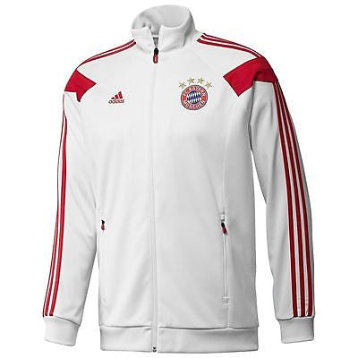 ADIDAS BAYERN MUNICH CHAMARRA DE PISTA ANTHEM Blanco 1