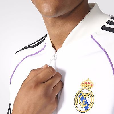 ADIDAS ORIGINALS REAL MADRID CHAMARRA DE PISTA Blanco 4
