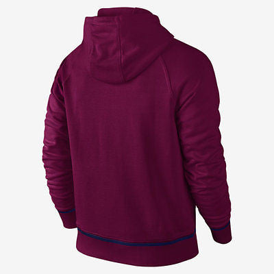 NIKE FC BARCELONA SUDADERA AW77 COVERT DE GORRA CON CIERRE COMPLETO 2015/16 Berry dinámico 2