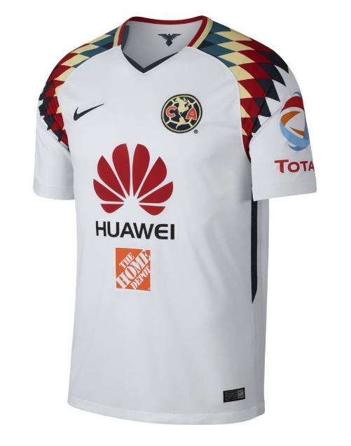 NIKE CLUB AMÉRICA JERSEY DE VISITA 2017/18 3