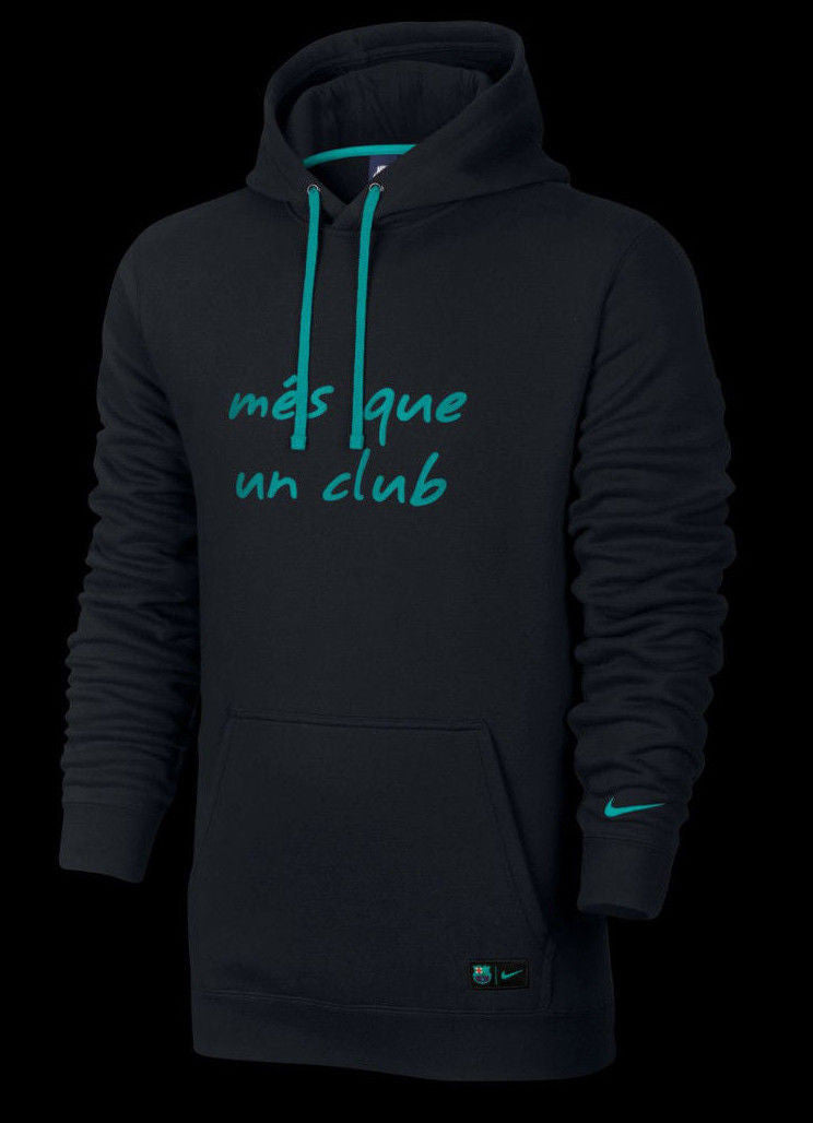 NIKE FC BARCELONA SUDADERA CORE CON GORRA 2016/17 Negro 3