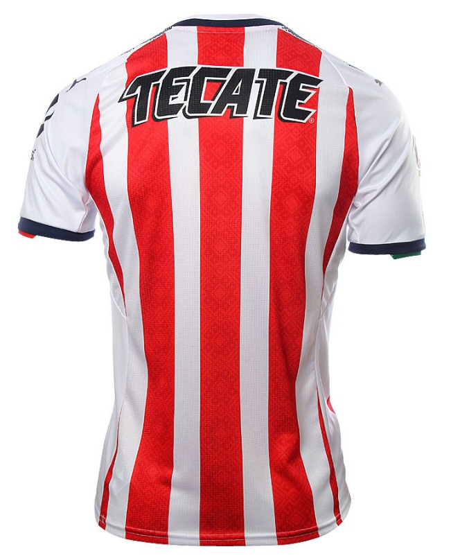 PUMA CHIVAS DEL GUADALAJARA PROMO JERSEY DE CASA AUTÉNTICA DE JUGADORES 2017/18 6