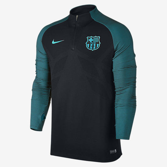 NIKE FC BARCELONA PLAYERS SUDADERA AEROSWIFT STRIKE DE ENTRENAMIENTO 2016/17 Negro 1