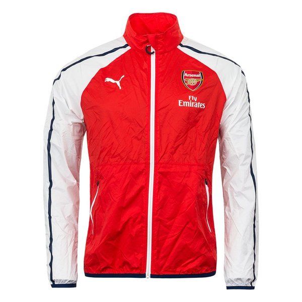 PUMA ARSENAL FC CHAMARRA ANTHEM 2014/15 Rojo 6