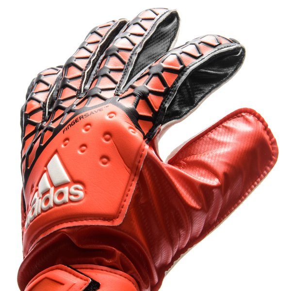 ADIDAS ACE FINGERSAVE GUANTES DE PORTERO PARA NIÑOS Rojo Solar 7
