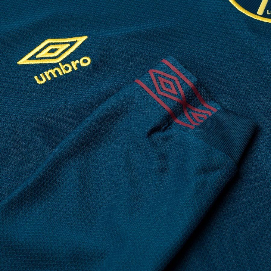 UMBRO WEST HAM UNITED JERSEY DE MANGA LARGA DE VISITA PARA NIÑOS 2018/19 3