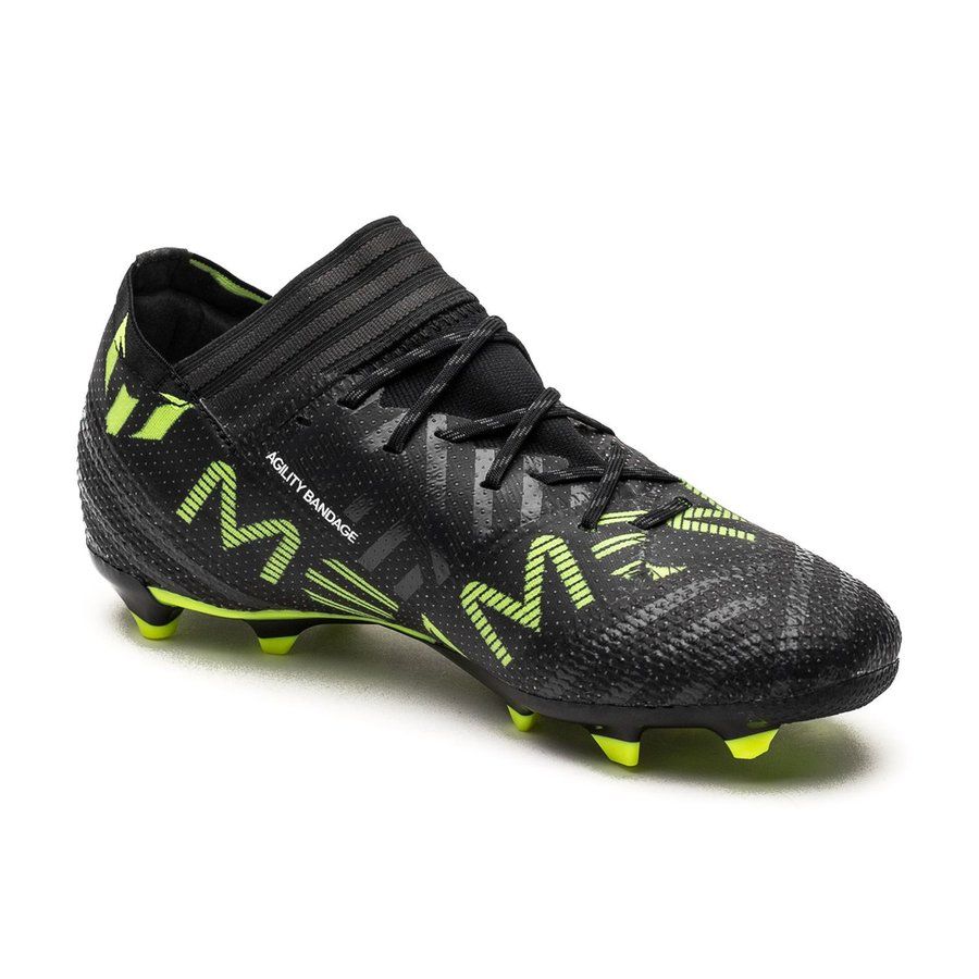 ADIDAS MESSI NEMEZIZ 17.1 FG ZAPATOS DE FUTBOL TERRENO FIRME PARA NIÑOS Negro 4