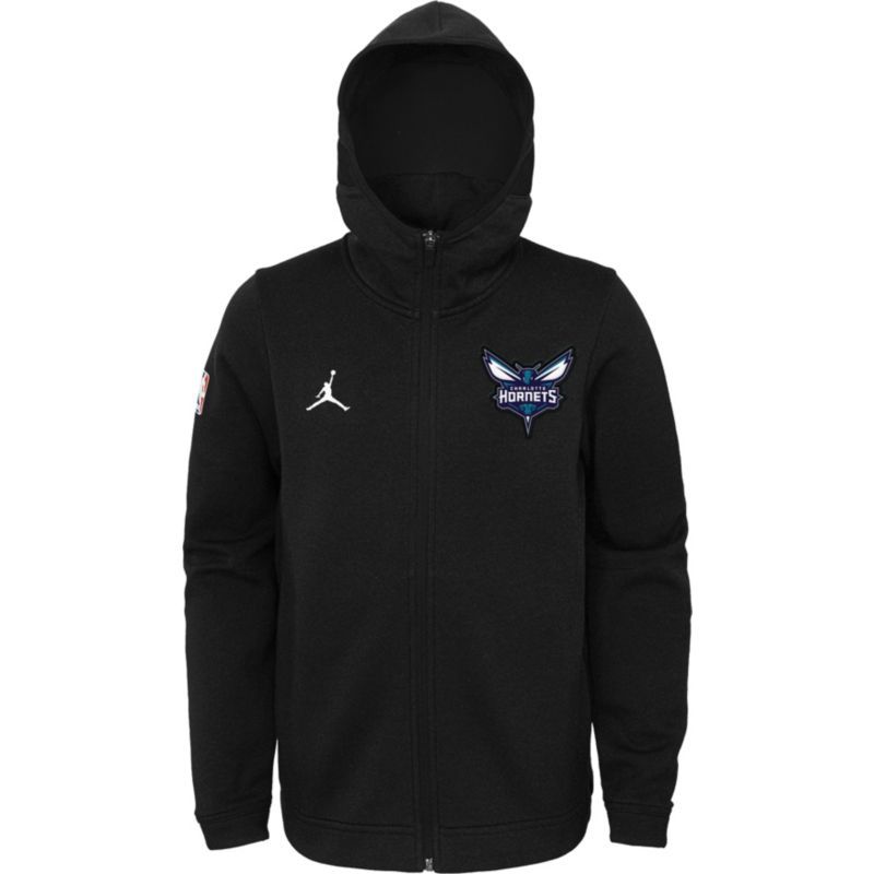 JORDAN NBA CHARLOTTE HORNETS SUDADERA SHOWTIME ON-COURT CON CIERRE COMPLETO 4