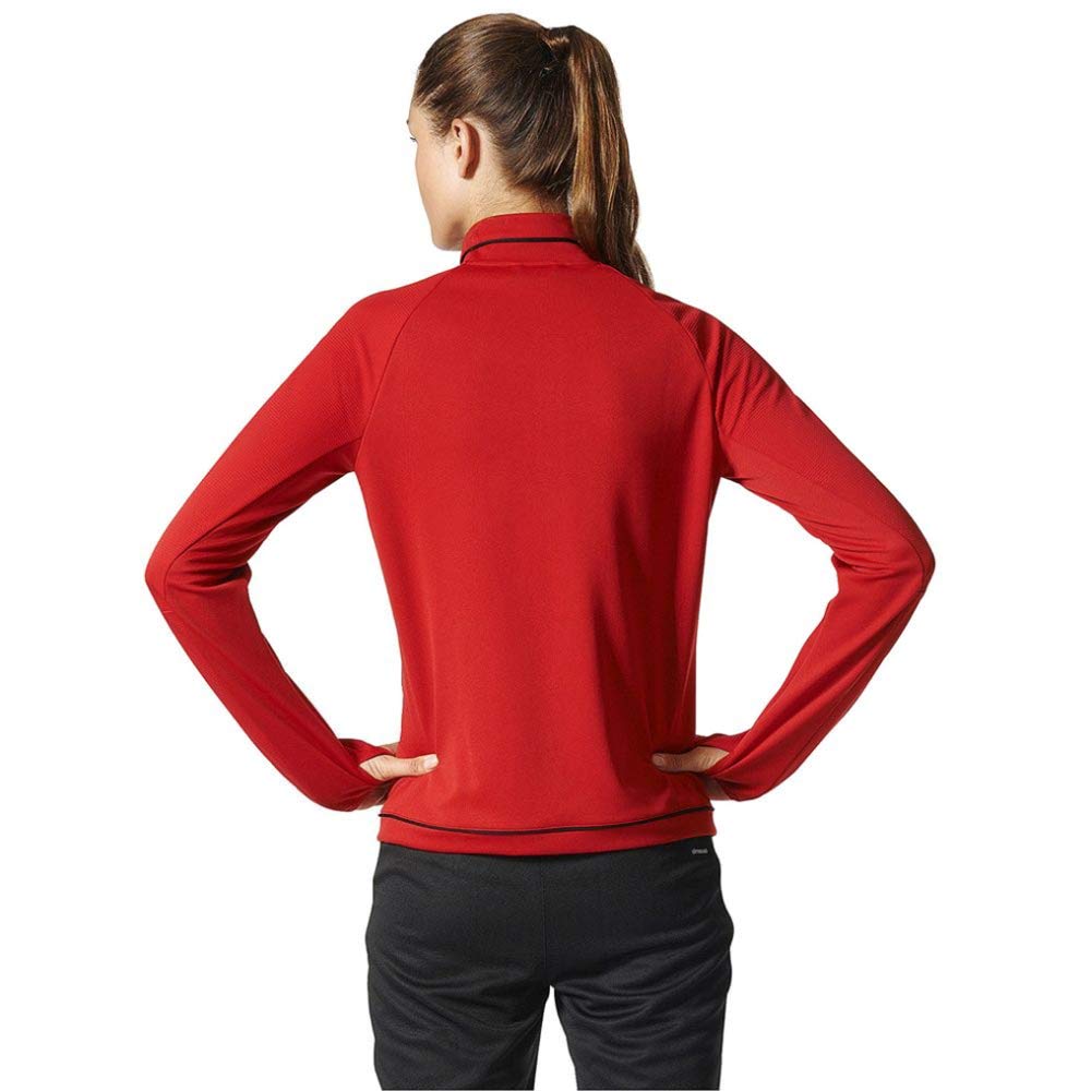 ADIDAS TIRO 17 CHAMARRA DE ENTRENAMIENTO PARA MUJER Rojo 4