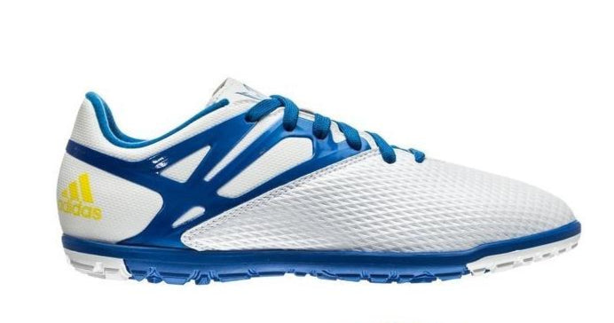 ADIDAS MESSI 15.3 TF ZAPATOS DE FUTBOL PARA CESPED ARTIFICIAL PARA NIÑOS Blanco 2