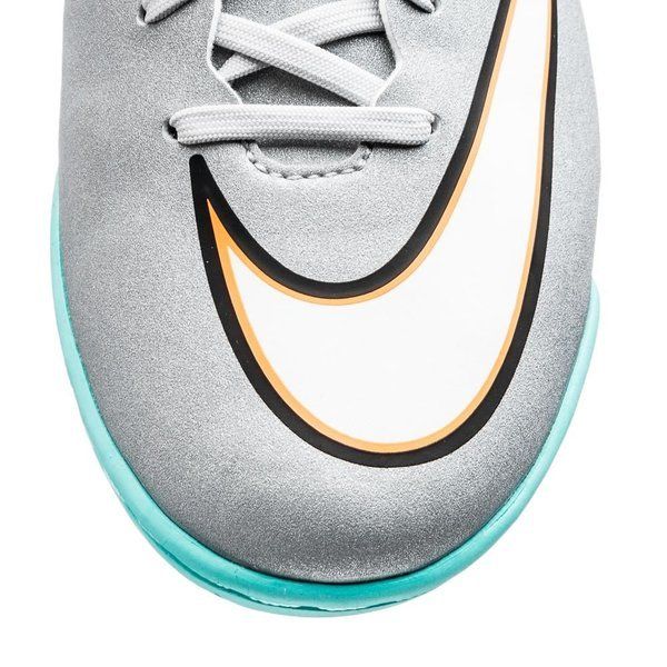 NIKE CR7 MERCURIAL VICTORY V CR IC ZAPATOS PARA FUTBOL SALA Plata 5