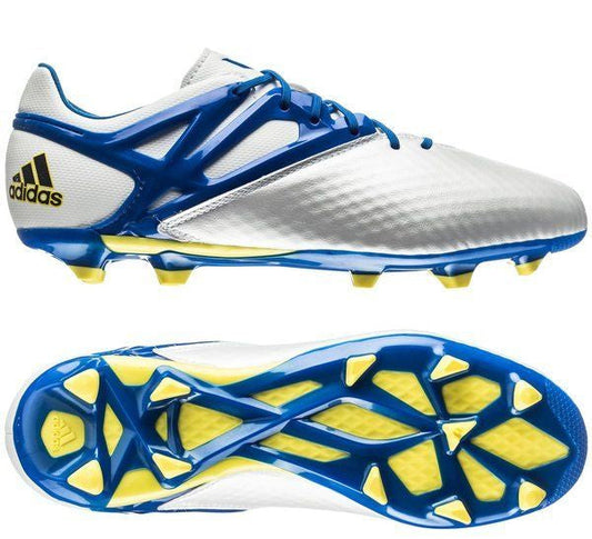 ADIDAS MESSI 15.1 FG ZAPATILLAS DE FÚTBOL PARA CÉSPED FIRME/ARTIFICIAL PARA NIÑOS Blanco 1
