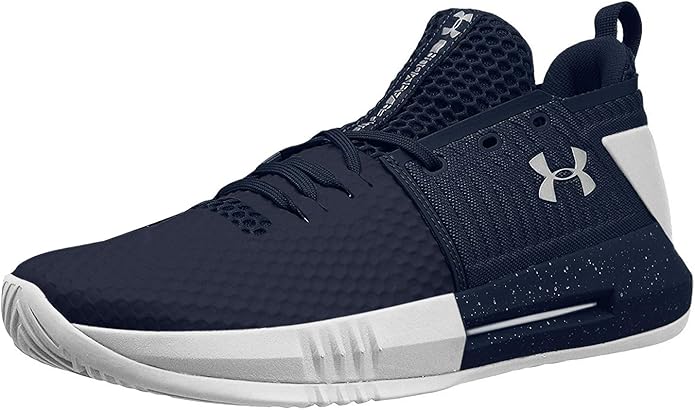 UNDER ARMOUR DRIVE 4 LOW ZAPATOS DE BASKETBALL Azul Marino 3