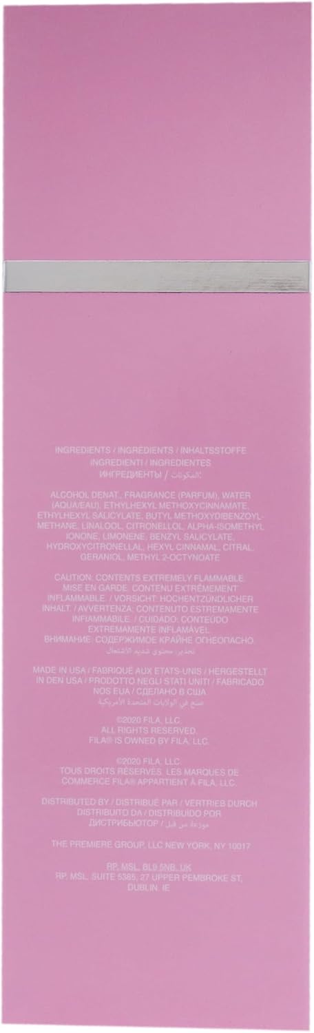 FILA FRESH PERFUME EUA DE TOILETTE 100ml PARA MUJER 3