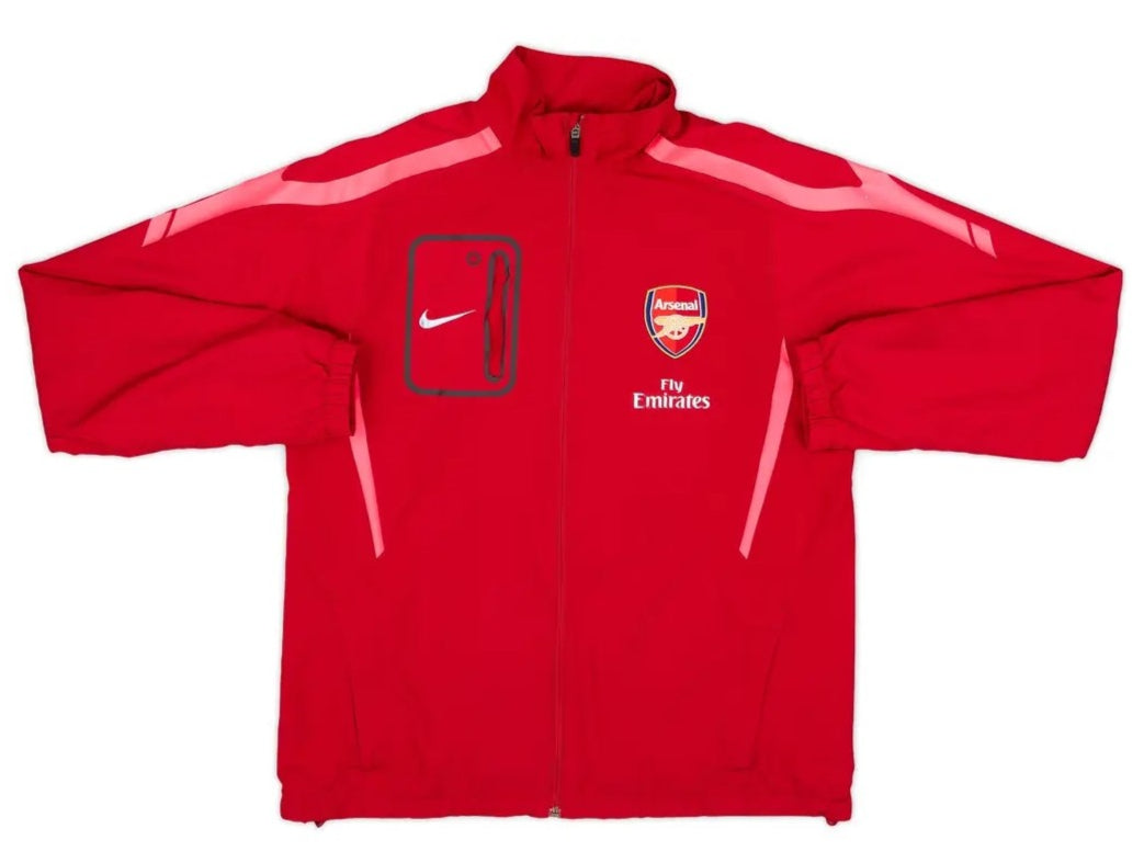 NIKE ARSENAL FC CHANDAL DE PRESENTACION PLAYER ISSUE UEFA CHAMPIONS LEAGUE 2010/11 3