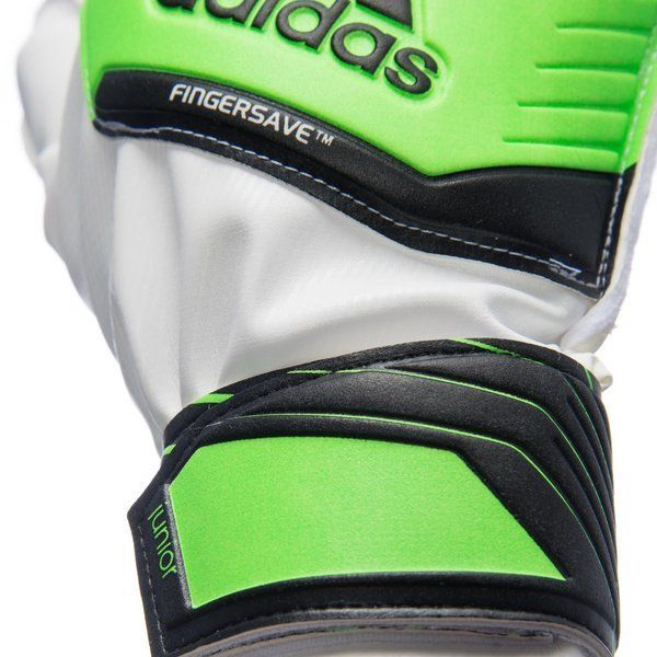 ADIDAS PREDATOR GUANTES FINGERSAVE JUNIOR Verde Solar 5