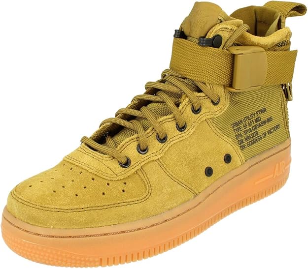 NIKE SF AIR FORCE 1 MID ZAPATOS PARA NIÑO Musgo del desierto 7