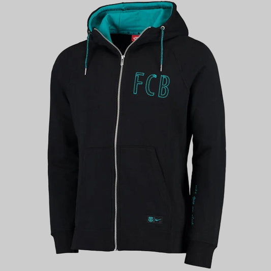 NIKE FC BARCELONA SUDADERA CON GORRA DE CIERRE COMPLETO 2016/17 1