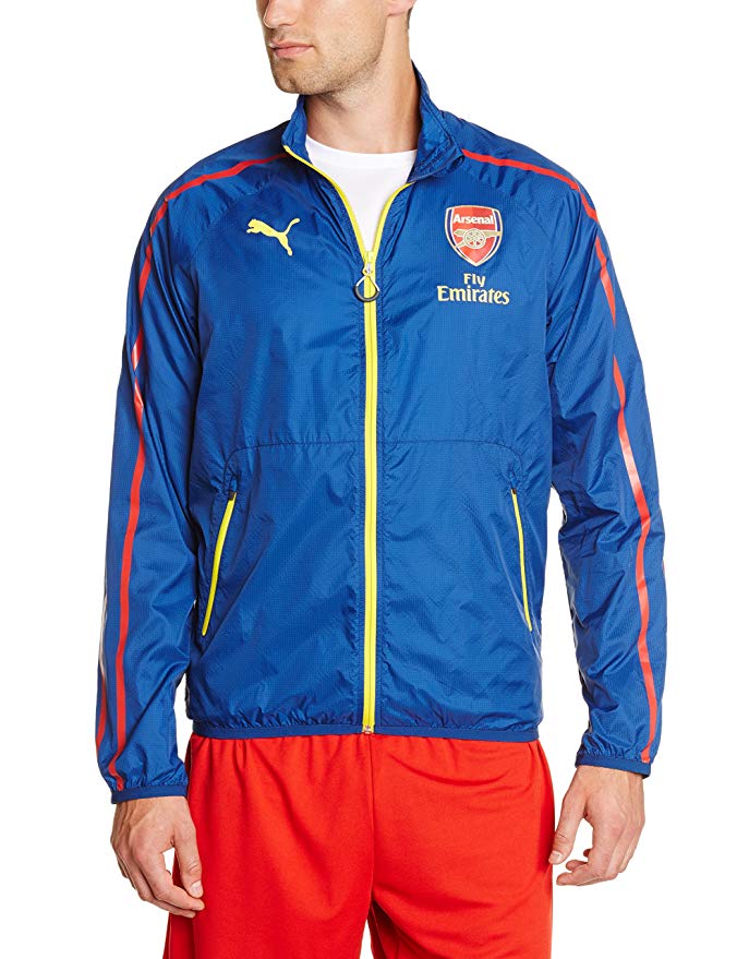 PUMA ARSENAL FC CHAMARRA ANTHEM 2014/15 Azul Marino 5