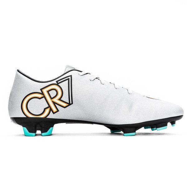 NIKE CR7 MERCURIAL VICTORY V CR FG ZAPATOS DE FUTBOL PARA TERRENO FIRME Plata 3