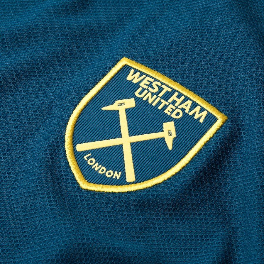 UMBRO WEST HAM UNITED JERSEY DE MANGA LARGA DE VISITA PARA NIÑOS 2018/19 2