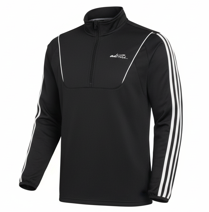 ADIDAS ADIPURE STYLE SUDADERA DE ENTRENAMIENTO DE 1/2 CIERRE Negro 0
