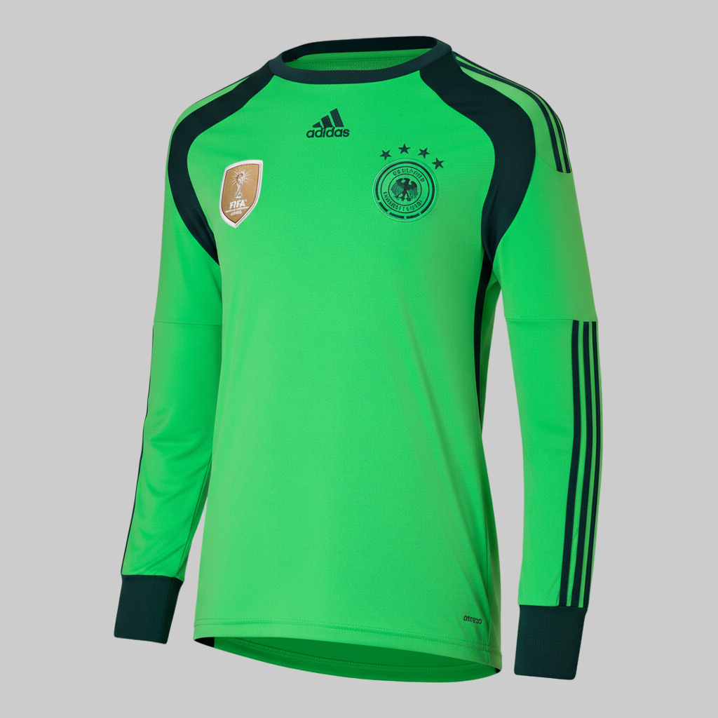 ADIDAS ALEMANIA JERSEY DE PORTERO 4 ESTRELLAS CAMPEÓN DE LA COPA MUNDIAL FIFA 2014 0