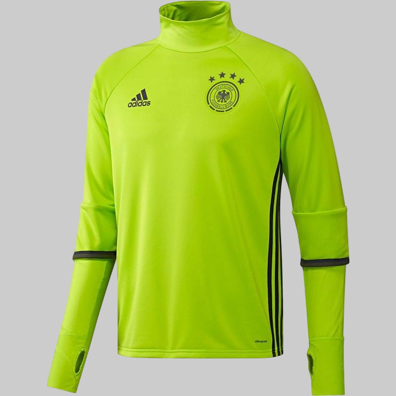 ADIDAS ALEMANIA SUDADERA DE ENTRENAMIENTO EURO 2016 Solar Slime 1