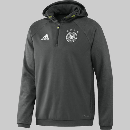 ADIDAS ALEMANIA SUDADERA FLEECE DE ENTRENAMIENTO CON GORRA EURO 2016 1