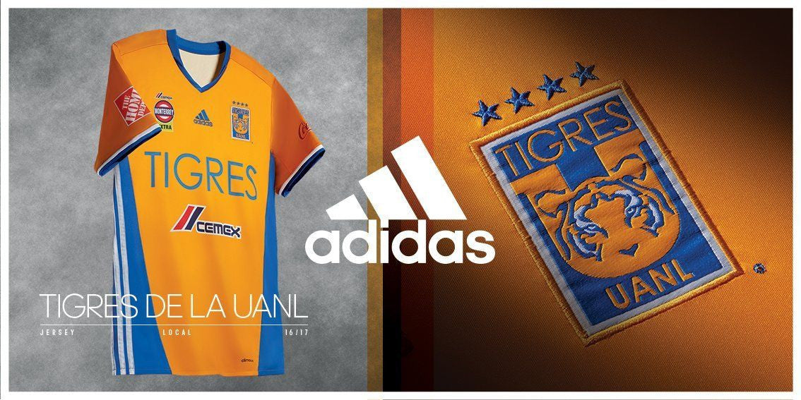 ADIDAS ANDRE-PIERRE GIGNAC TIGRES UANL JERSEY DE CASA 2016/17 6