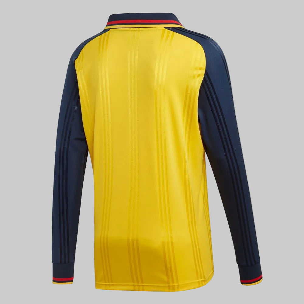 Vista posterior del Jersey Adidas Arsenal FC Icons Manga Larga 2019-20