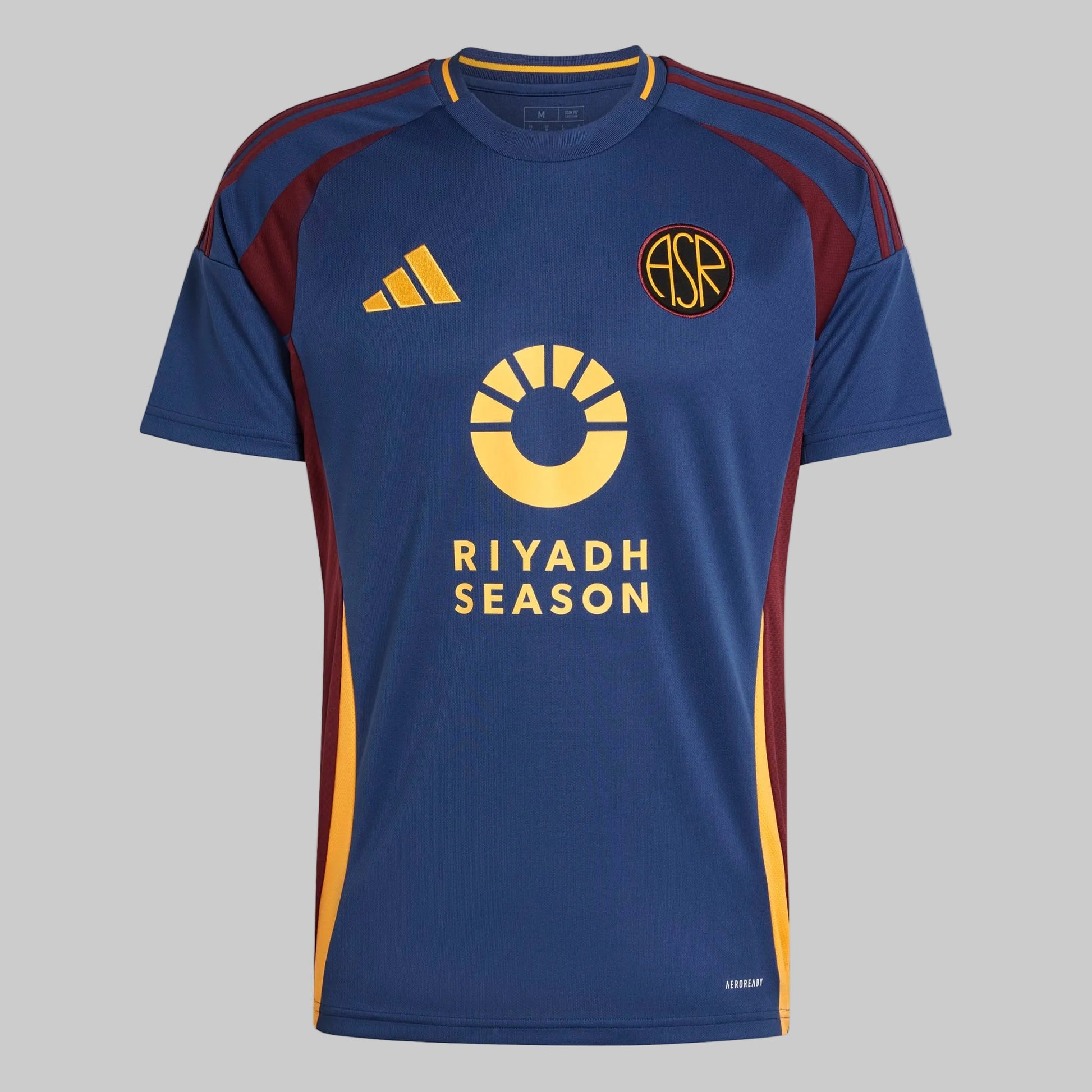 Vista frontal del Adidas IT6062 AS Roma Jersey Tercero 2024/25 en Ftbol90MX