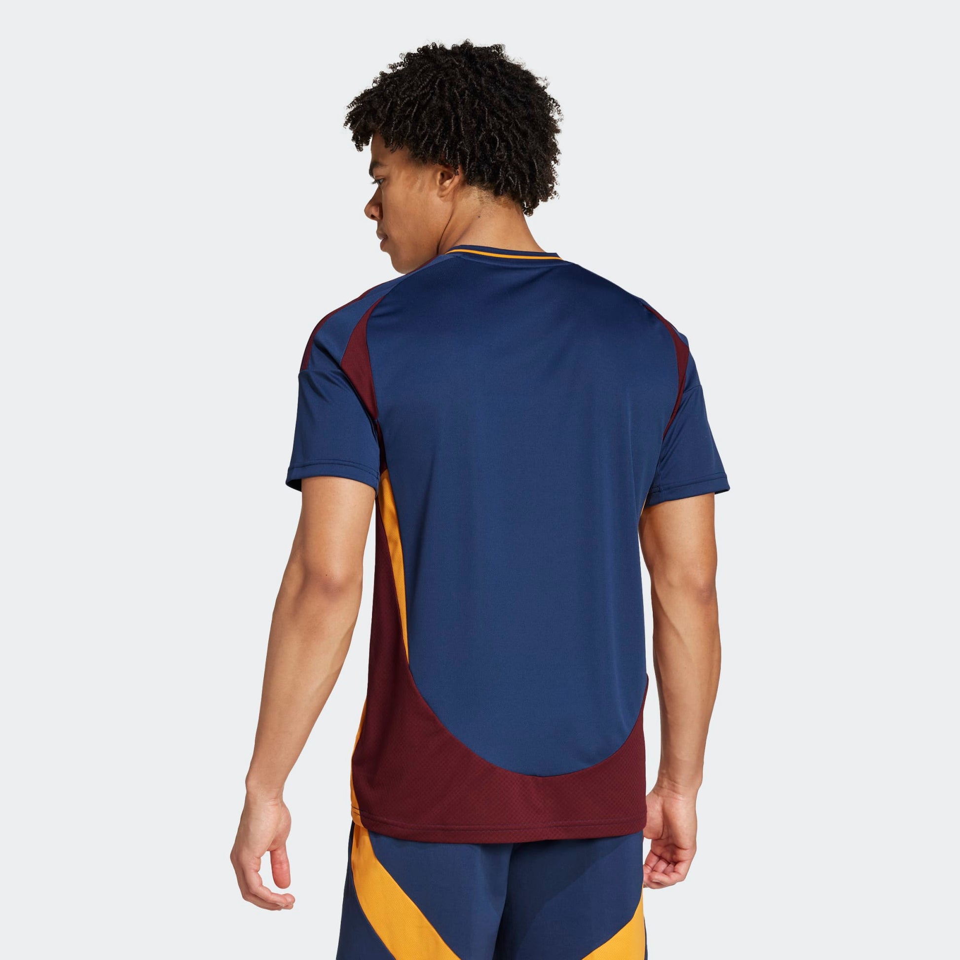 Espalda de Jersey Adidas Tercero de AS Roma 2024/25 mostrando colores y diseño