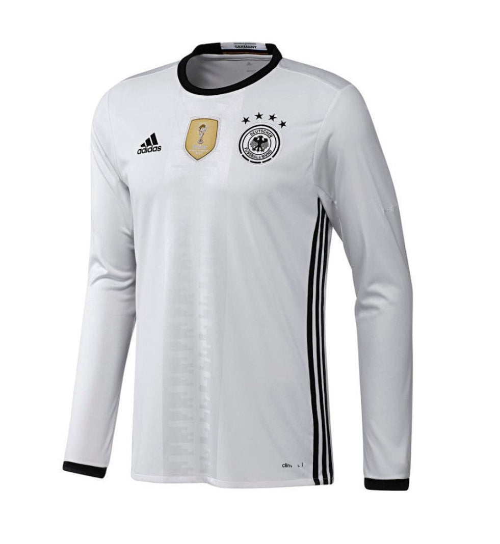 ADIDAS BASTIAN SCHWEINSTEIGER ALEMANIA JERSEY MANGA LARGA DE CASA EURO 2016 2