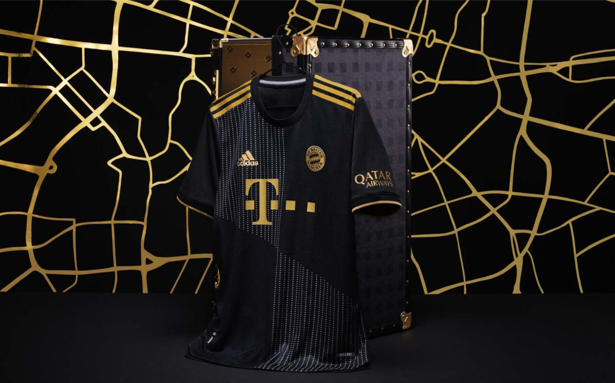 ADIDAS BAYERN MUNICH AUTHENTIC MATCH JERSEY DE VISITA 2021/22 9