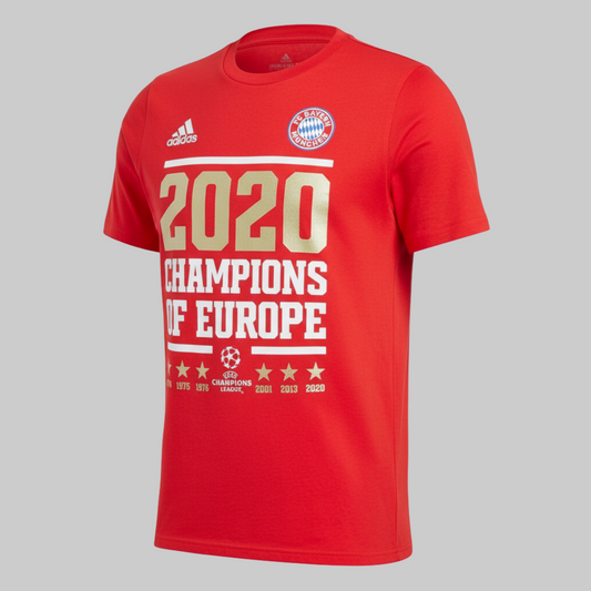 ADIDAS BAYERN MÚNICH CAMISETA DE GANADOR DE LA LIGA DE CAMPEONES DE LA UEFA 2020 0