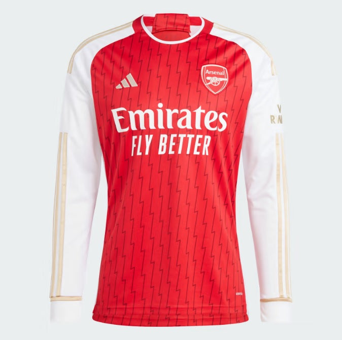 ADIDAS BUKAYO SAKA ARSENAL FC JERSEY MANGA LARGA DE CASA UEFA CHAMPIONS LEAGUE 2023/24 2