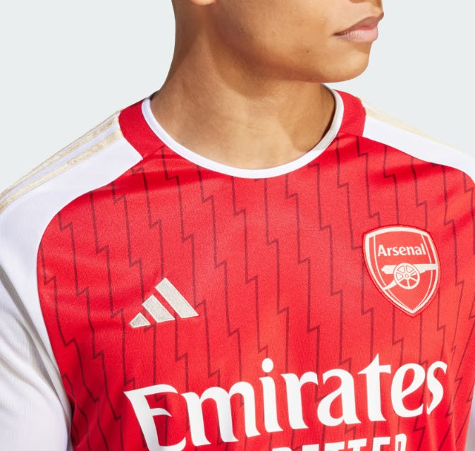 ADIDAS BUKAYO SAKA ARSENAL FC JERSEY MANGA LARGA DE CASA UEFA CHAMPIONS LEAGUE 2023/24 3