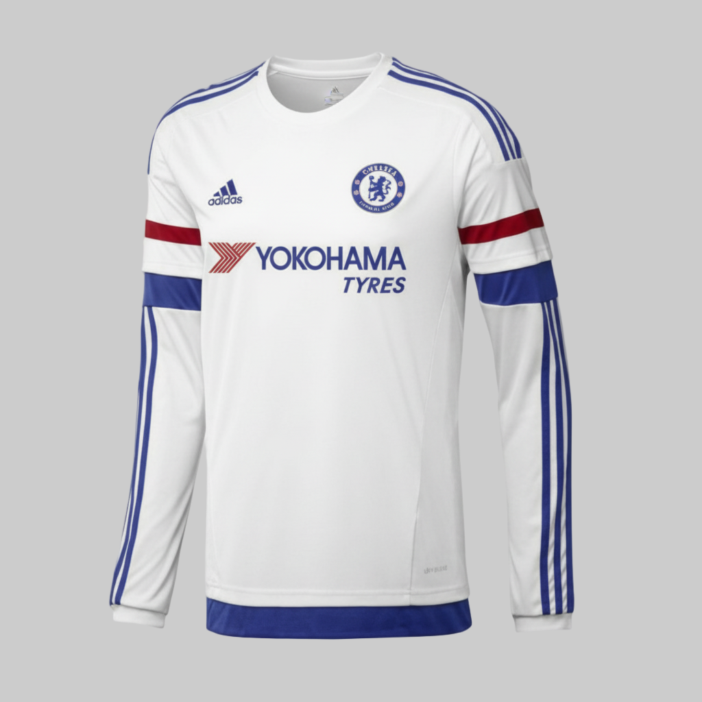 ADIDAS CHELSEA FC JERSEY MANGA LARGA DE VISITA PARA NIÑOS 2015/16 0