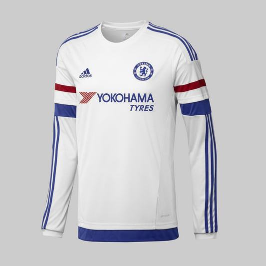 ADIDAS CHELSEA FC JERSEY MANGA LARGA DE VISITA PARA NIÑOS 2015/16 0