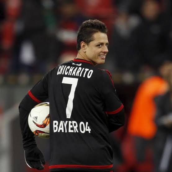 ADIDAS CHICHARITO BAYER LEVERKUSEN JERSEY DE CASA UEFA CHAMPIONS LEAGUE 2015/16 6