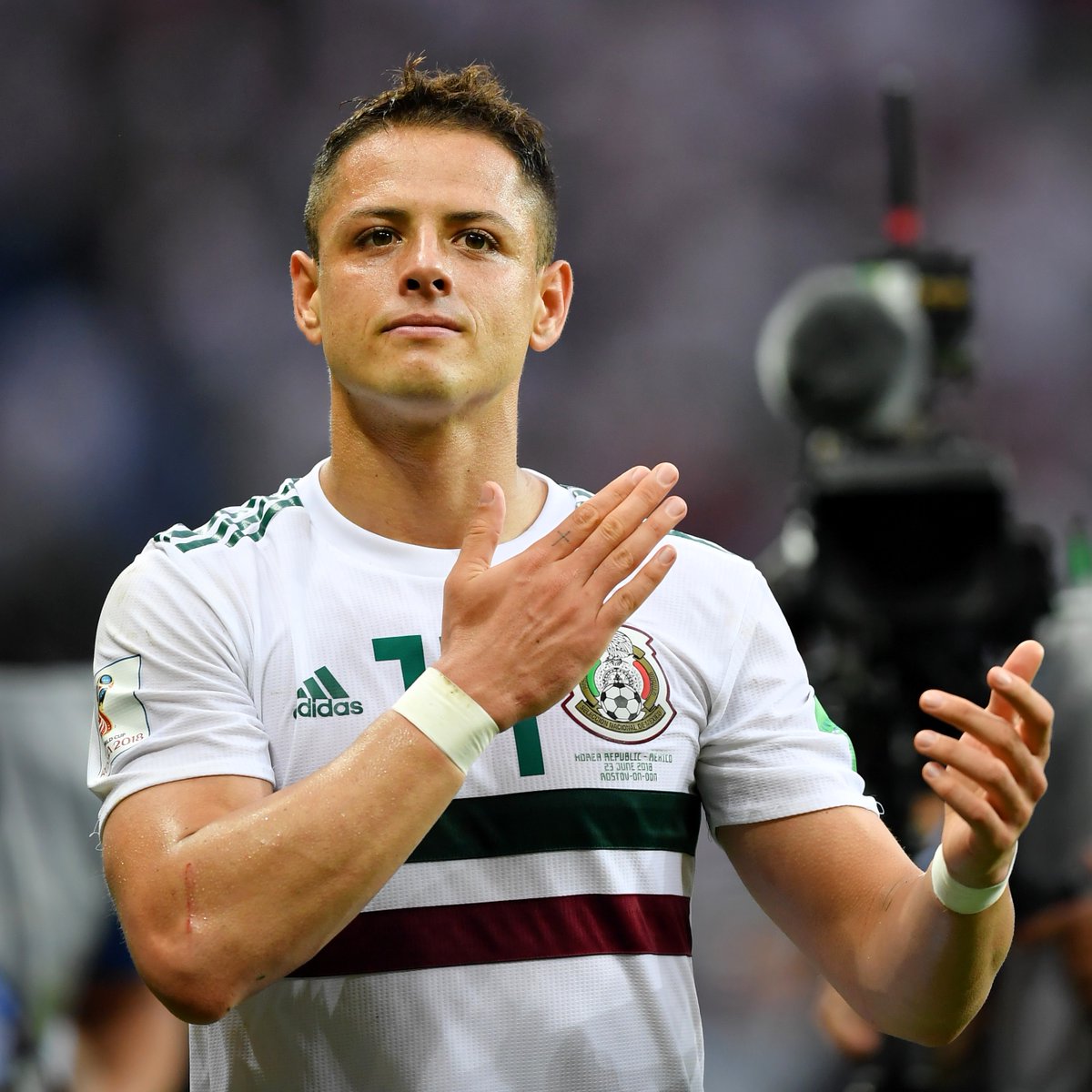 ADIDAS CHICHARITO HERNANDEZ MEXICO JERSEY DE VISITA COPA MUNDIAL FIFA 2018 5