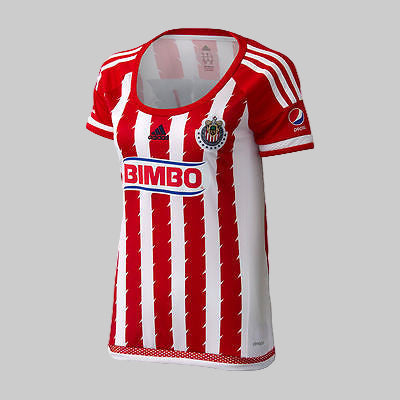 ADIDAS CHIVAS DEL GUADALAJARA JERSEY DE CASA PARA MUJER 2015/16 1
